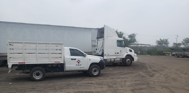 Camioneta de maniobras ASA con redilas